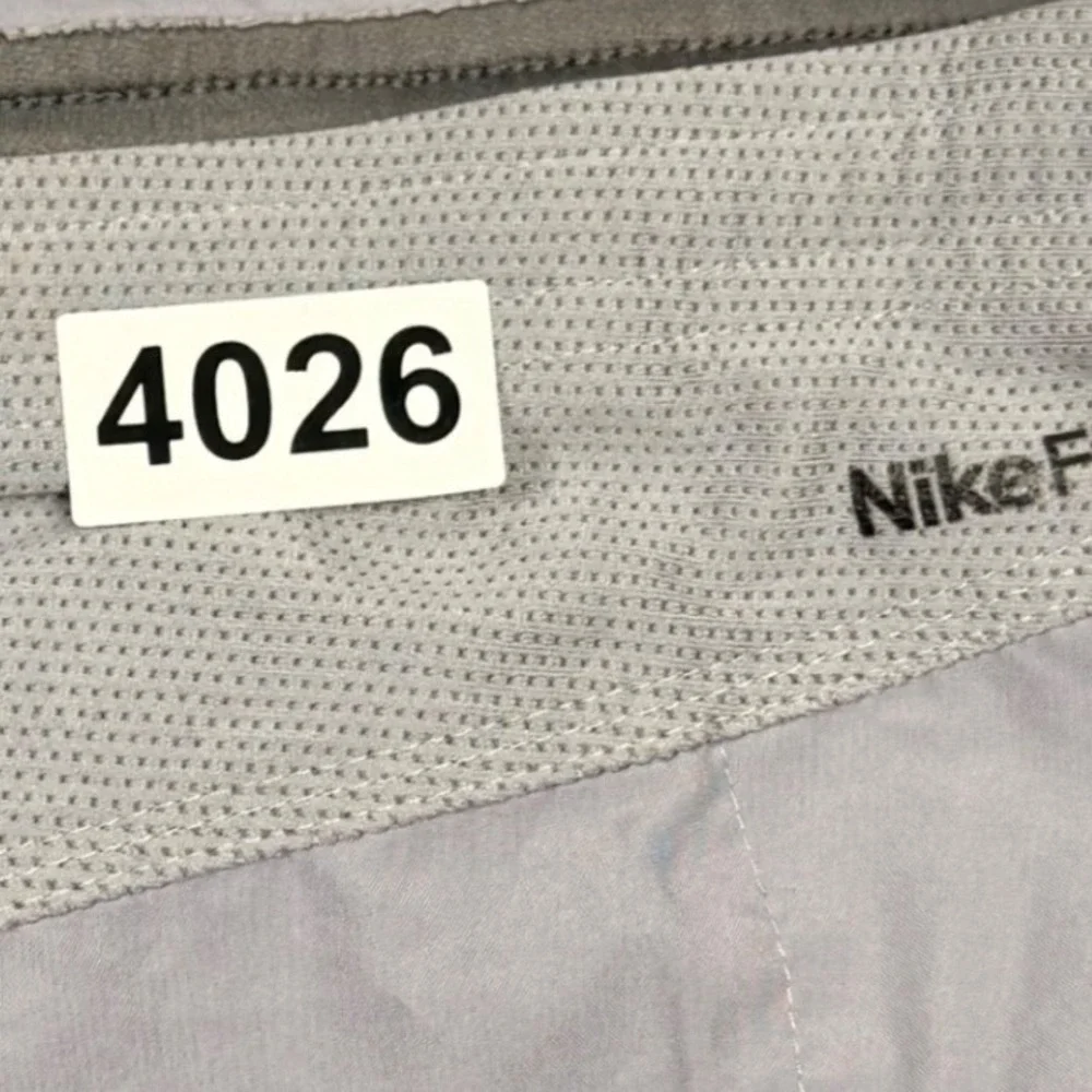 Nike Running Shorts Men‎ Medium Gray Athletic Nylon Fit Dry 5